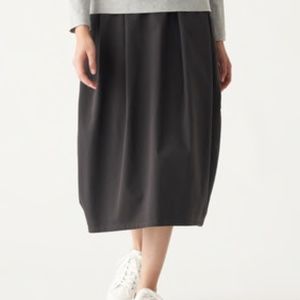MUJI 4-Way Stretch Balloon Chino Skirt in XS
